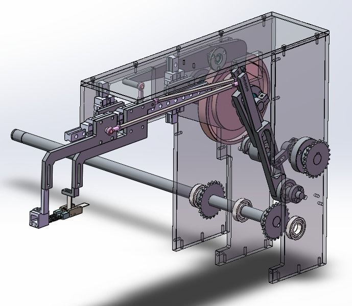 Automatic high-speed cartoning machine  3D model_22