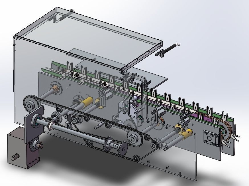 Automatic high-speed cartoning machine  3D model_18