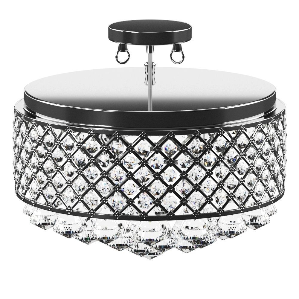 Crystal lamp 3D model_1