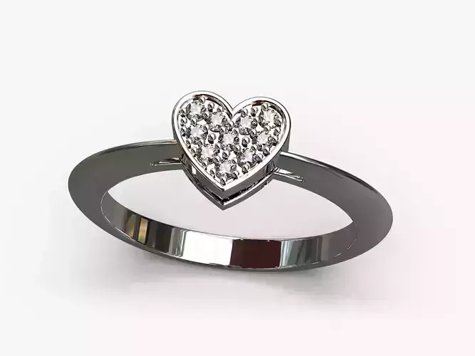 Heart ring