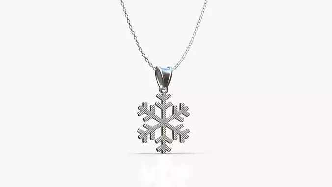 Snowflake pendant