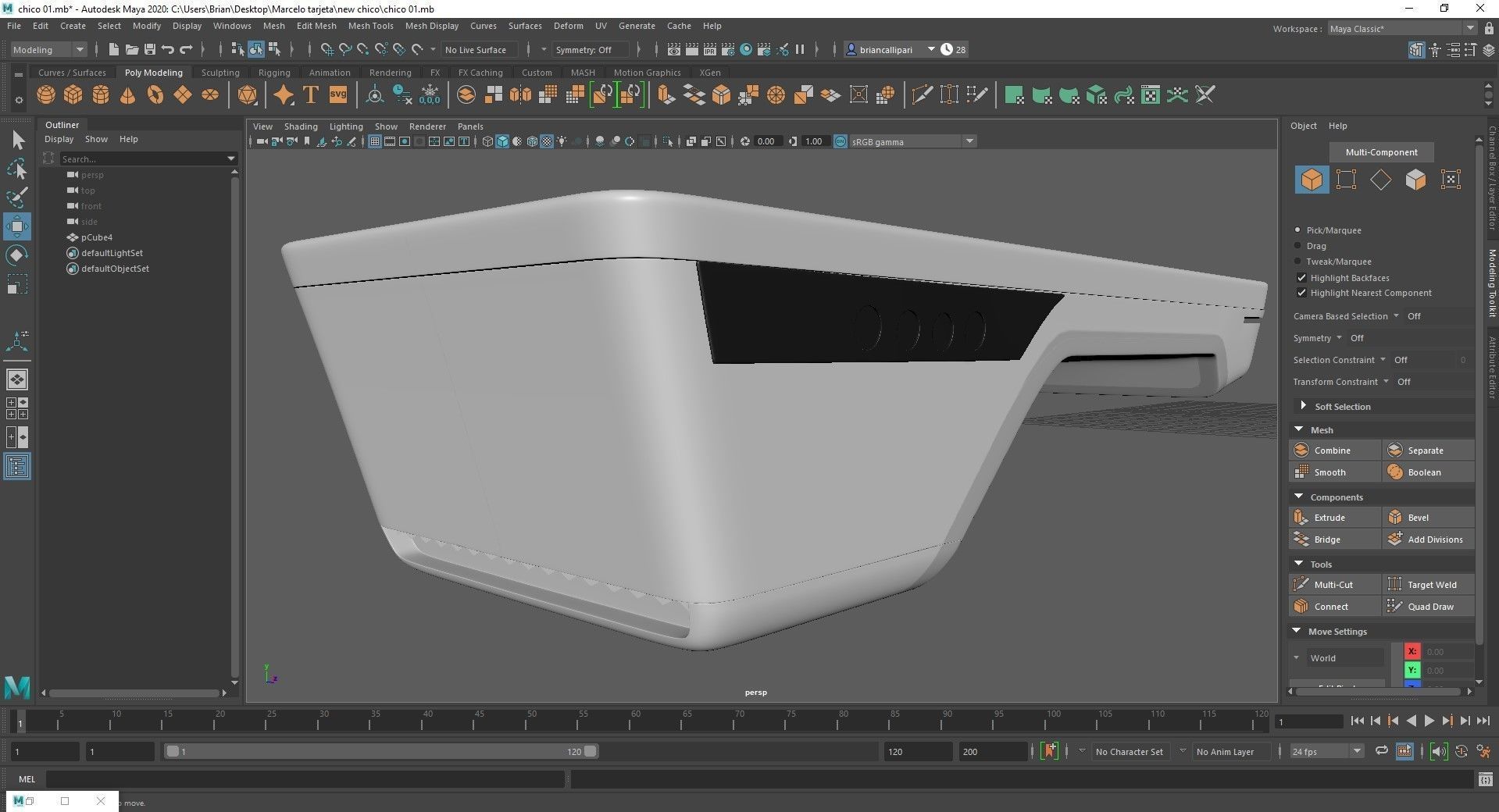 CLover Terminal pos 3D model_10