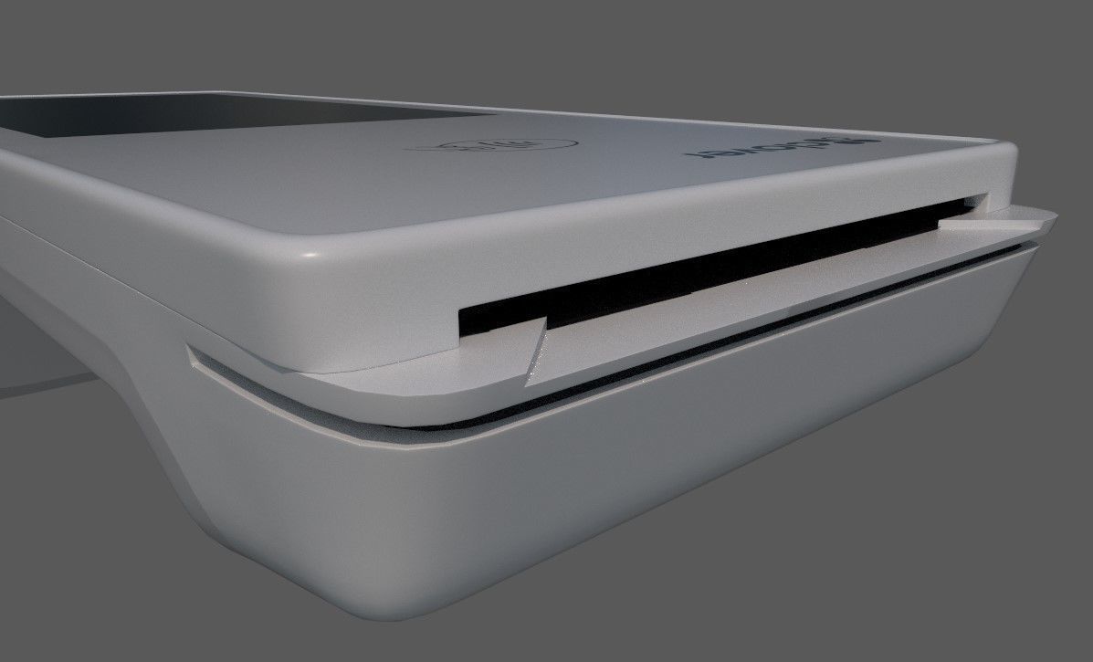 CLover Terminal pos 3D model_3