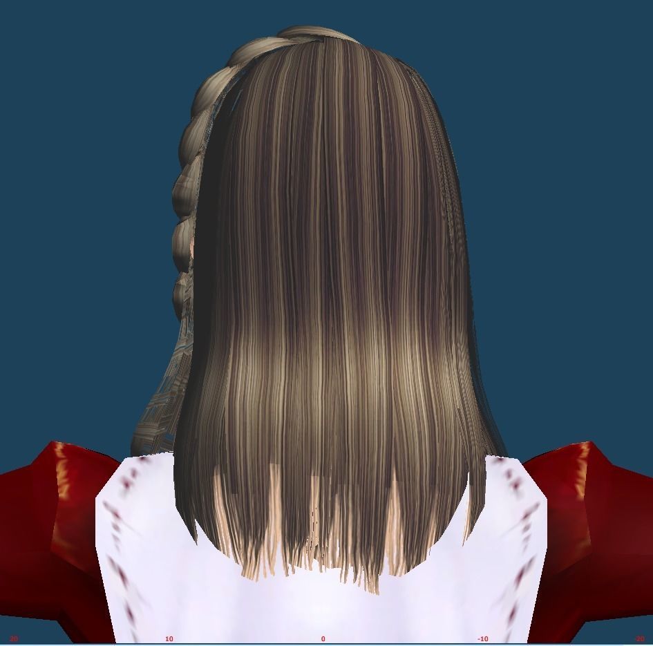 Unity Humanoid Model Female 029 Free 3D model_6