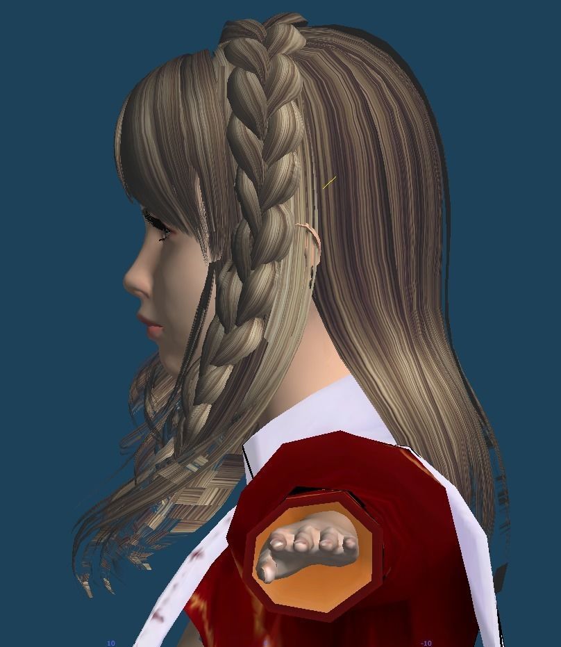 Unity Humanoid Model Female 029 Free 3D model_5