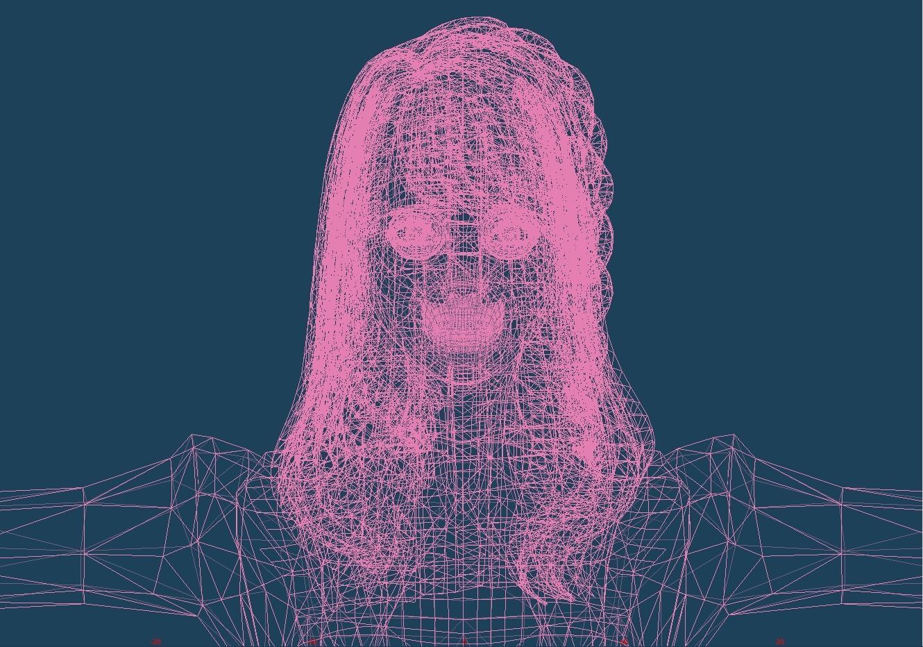 Unity Humanoid Model Female 029 Free 3D model_2