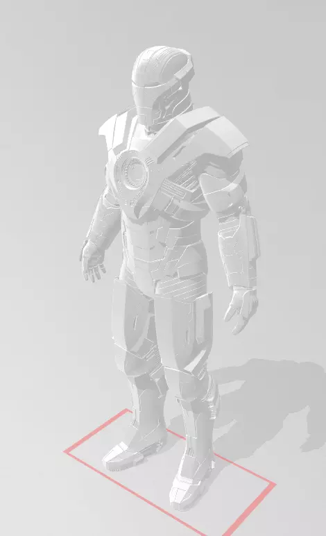 Iron Man MK17 3D print model_0