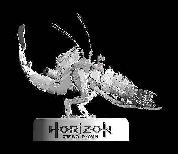 horizon zero dawn thunderjaw 3D print model