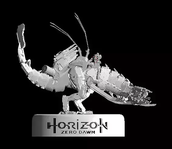horizon zero dawn thunderjaw 3D print model