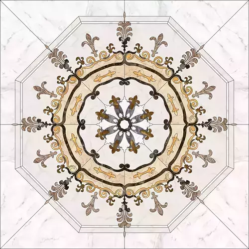 Mosaic marble 02 Texture