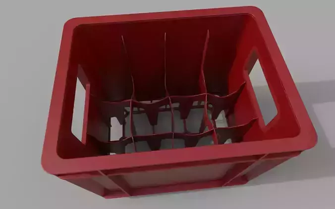 Backus Beer Box Peru - Caja de Cerveza  3D model
