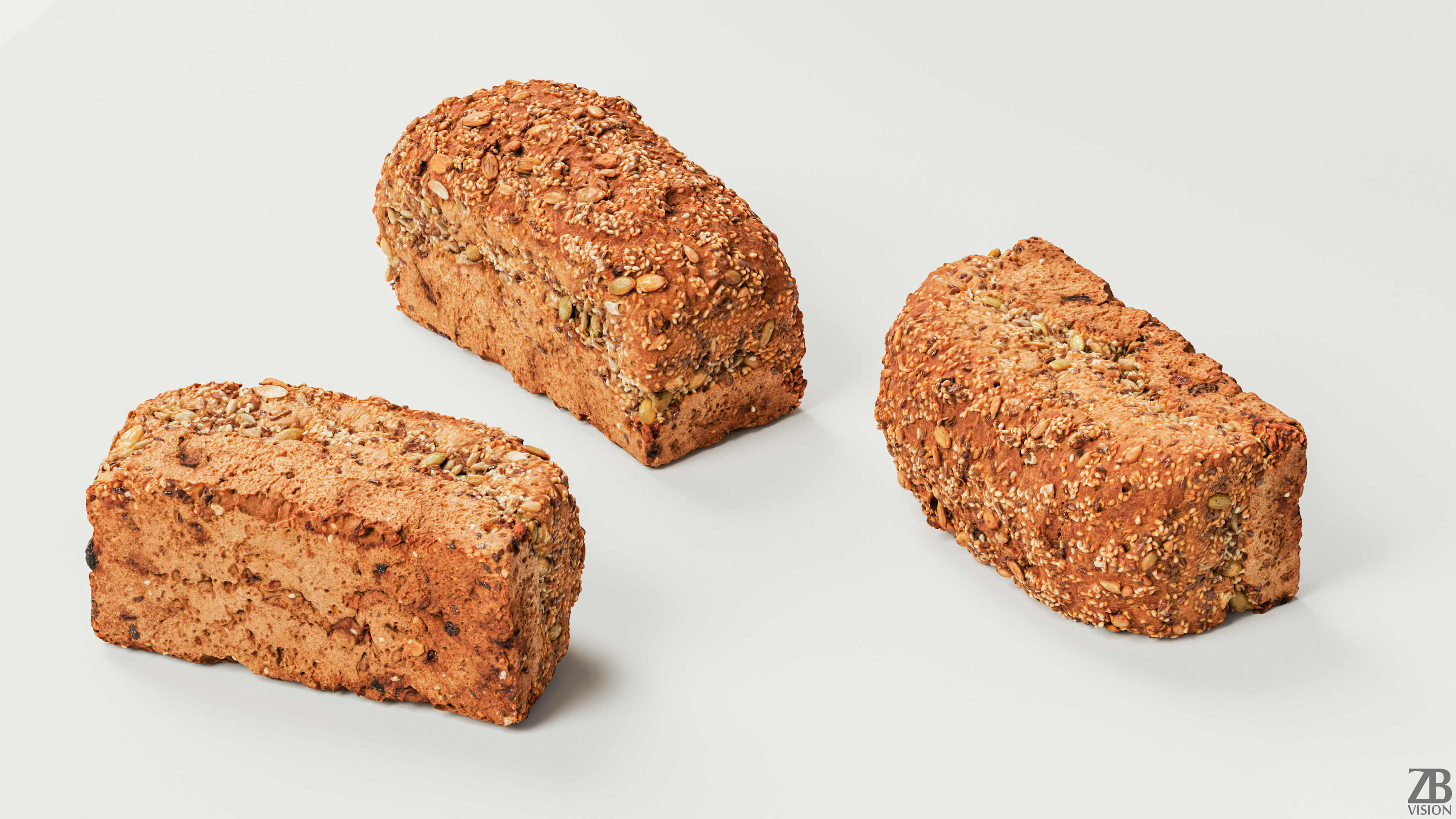 Bread 3D model_1