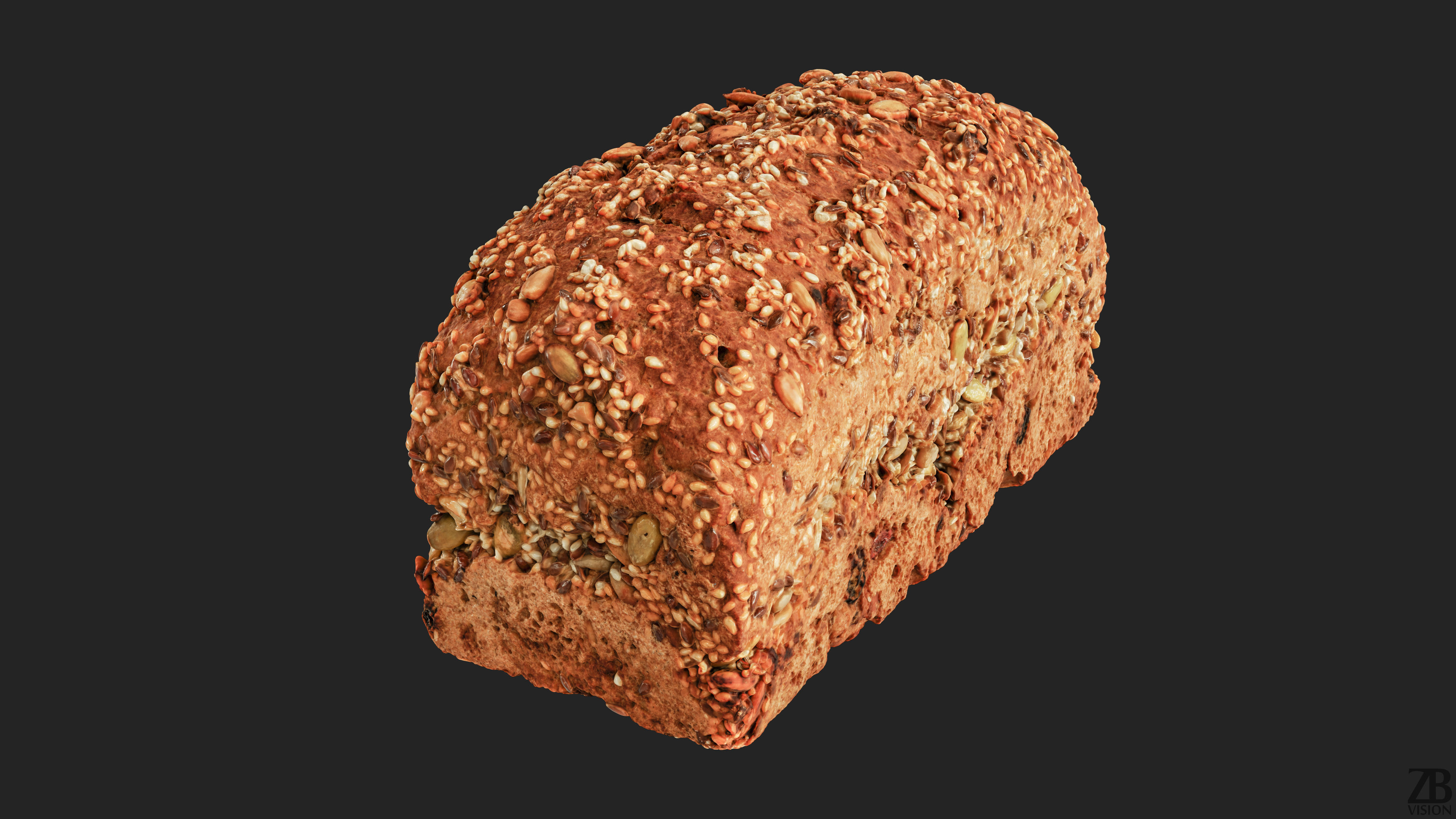 Bread 3D model_2
