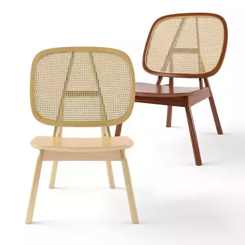 Cane Lounge Chair 3D model