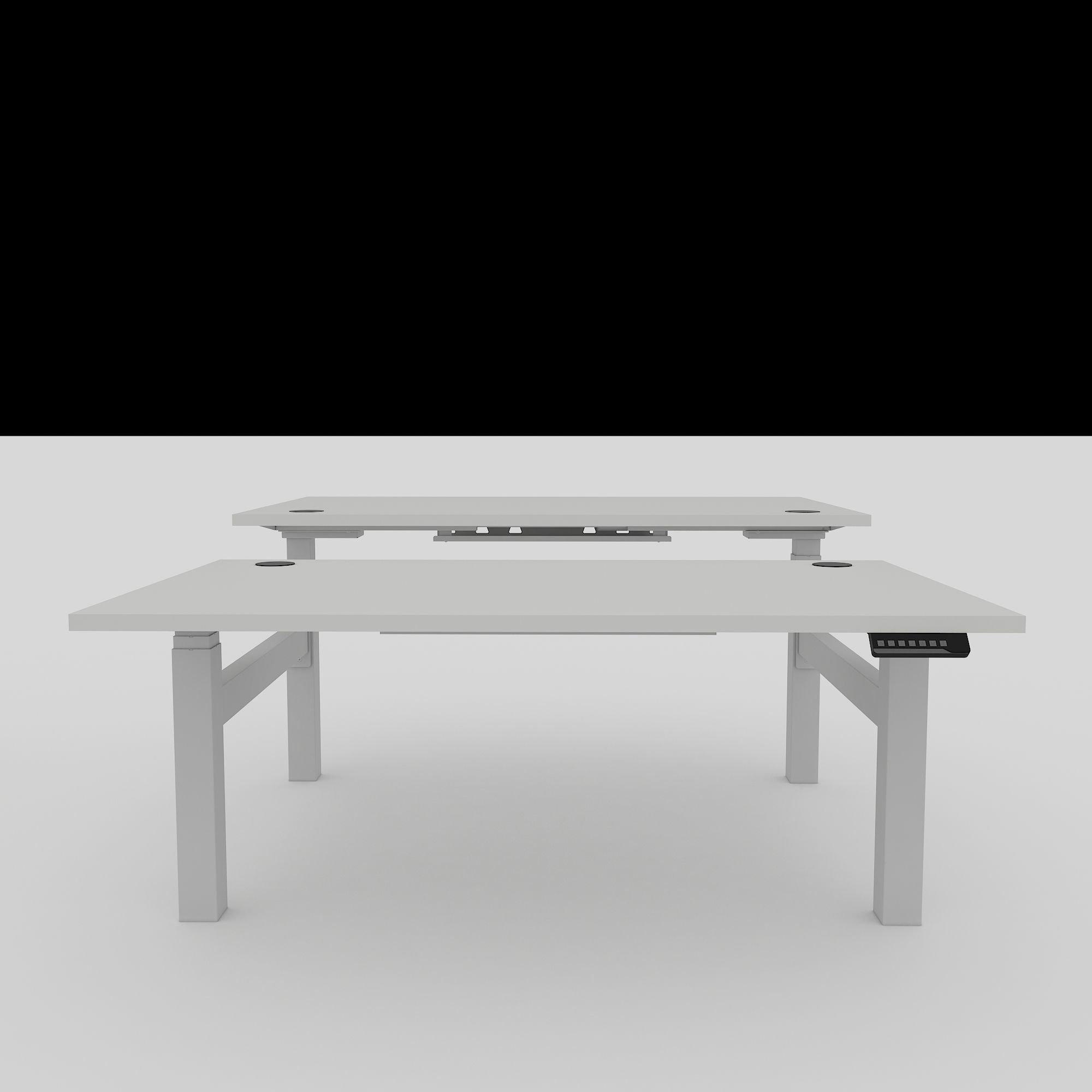 Height Adjustable Desks 3D model_6
