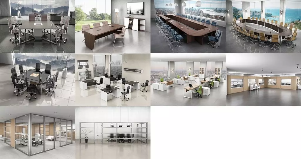 10 Office Interior Pack Collection _0