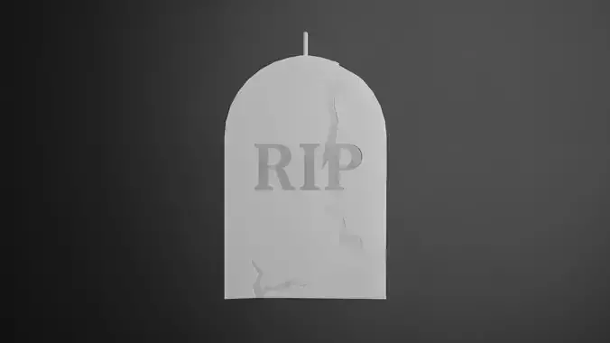 Grave pendant 3D print model