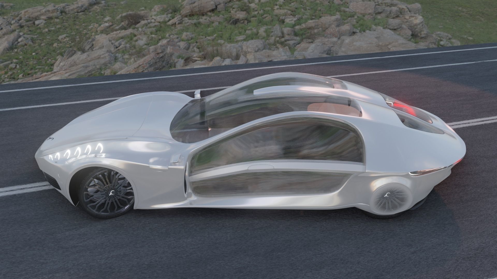 Car concept desing 3D model_2