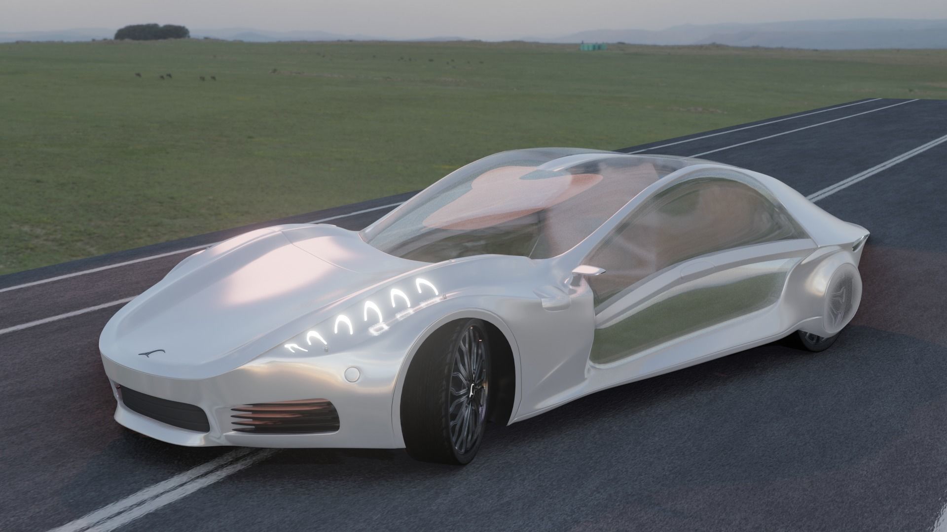 Car concept desing 3D model_1