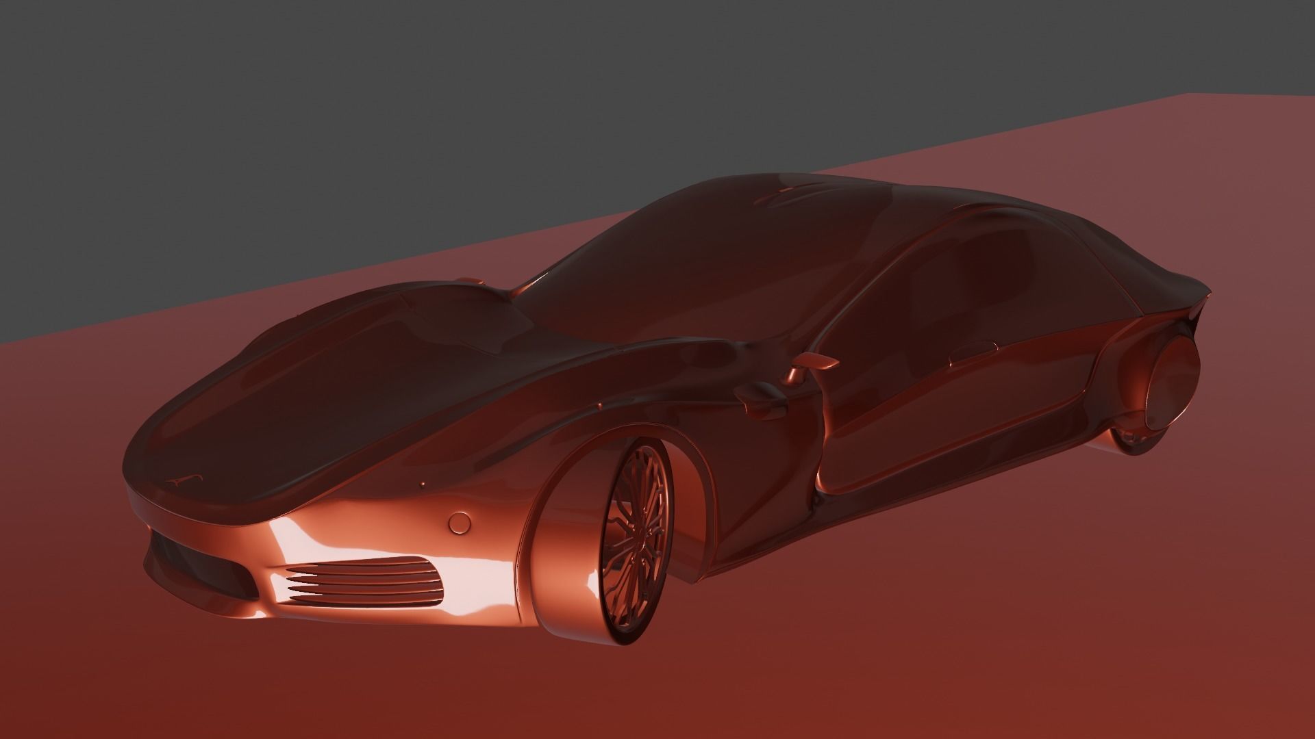 Car concept desing 3D model_3