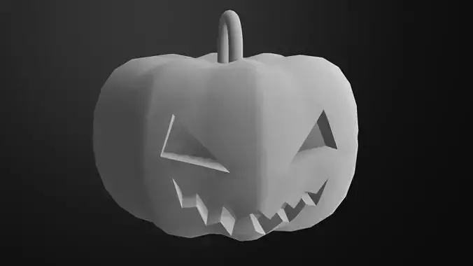 Pumpkin pendant 3D print model