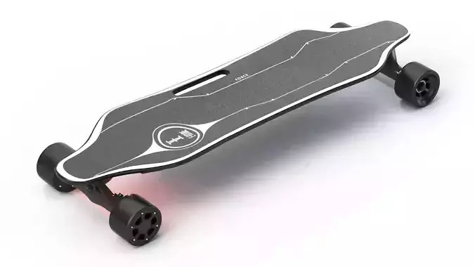 Electric Skateboard Formula X Upgraded 3D model