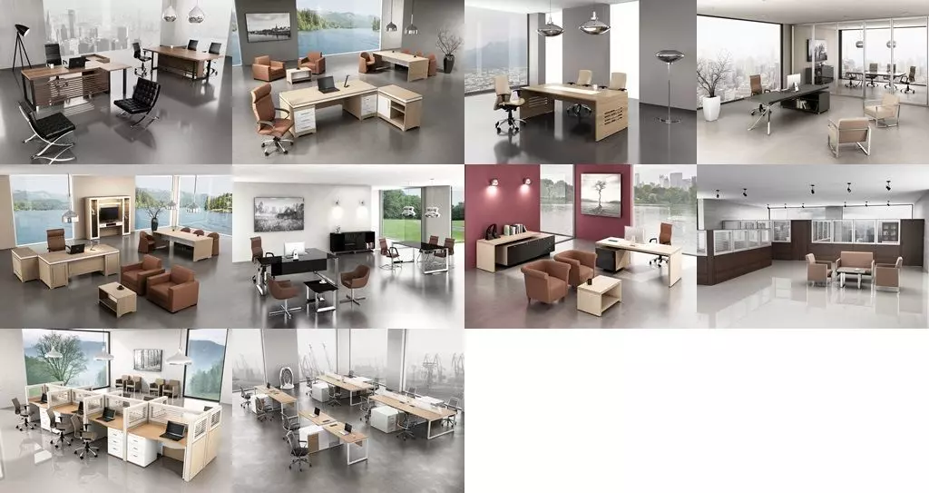 10 Office Interior Pack Collection _0