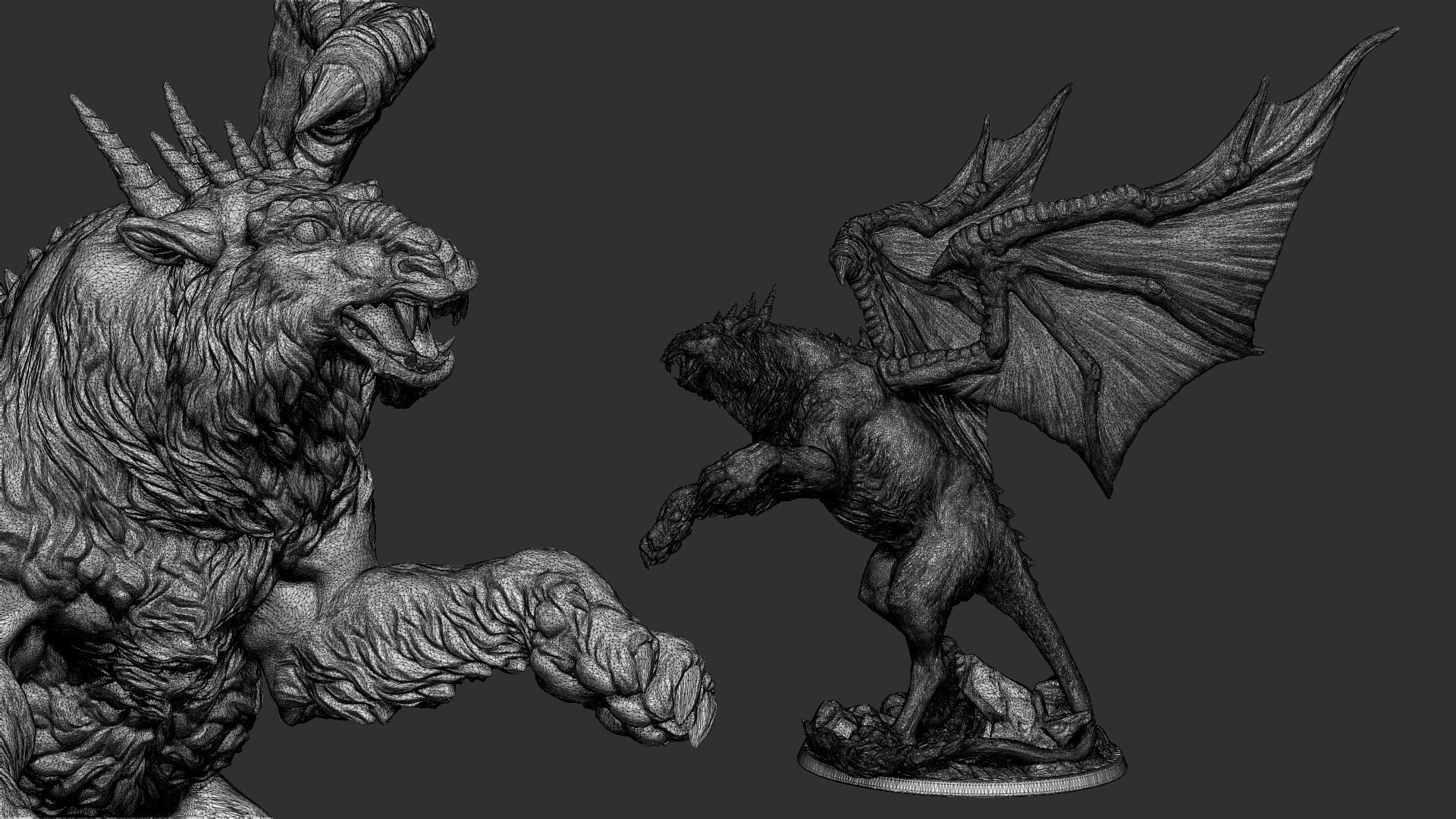 O elle Dragon 2 variants 3D print model_7