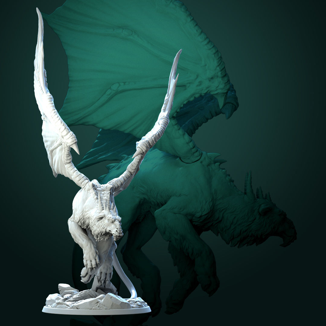 O elle Dragon 2 variants 3D print model_4