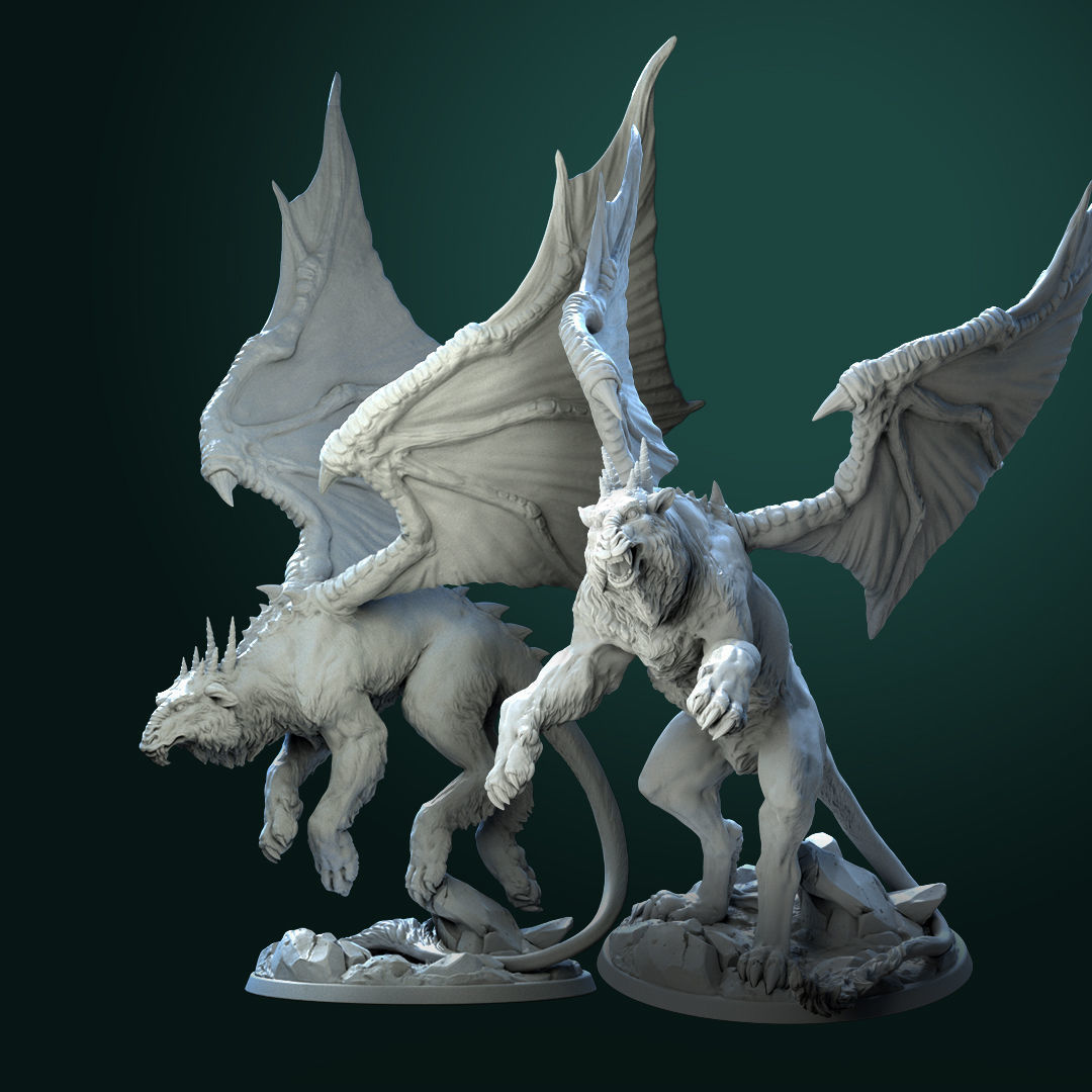 O elle Dragon 2 variants 3D print model_0
