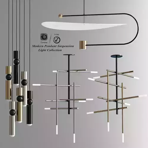 Modern Pendant Suspension Light