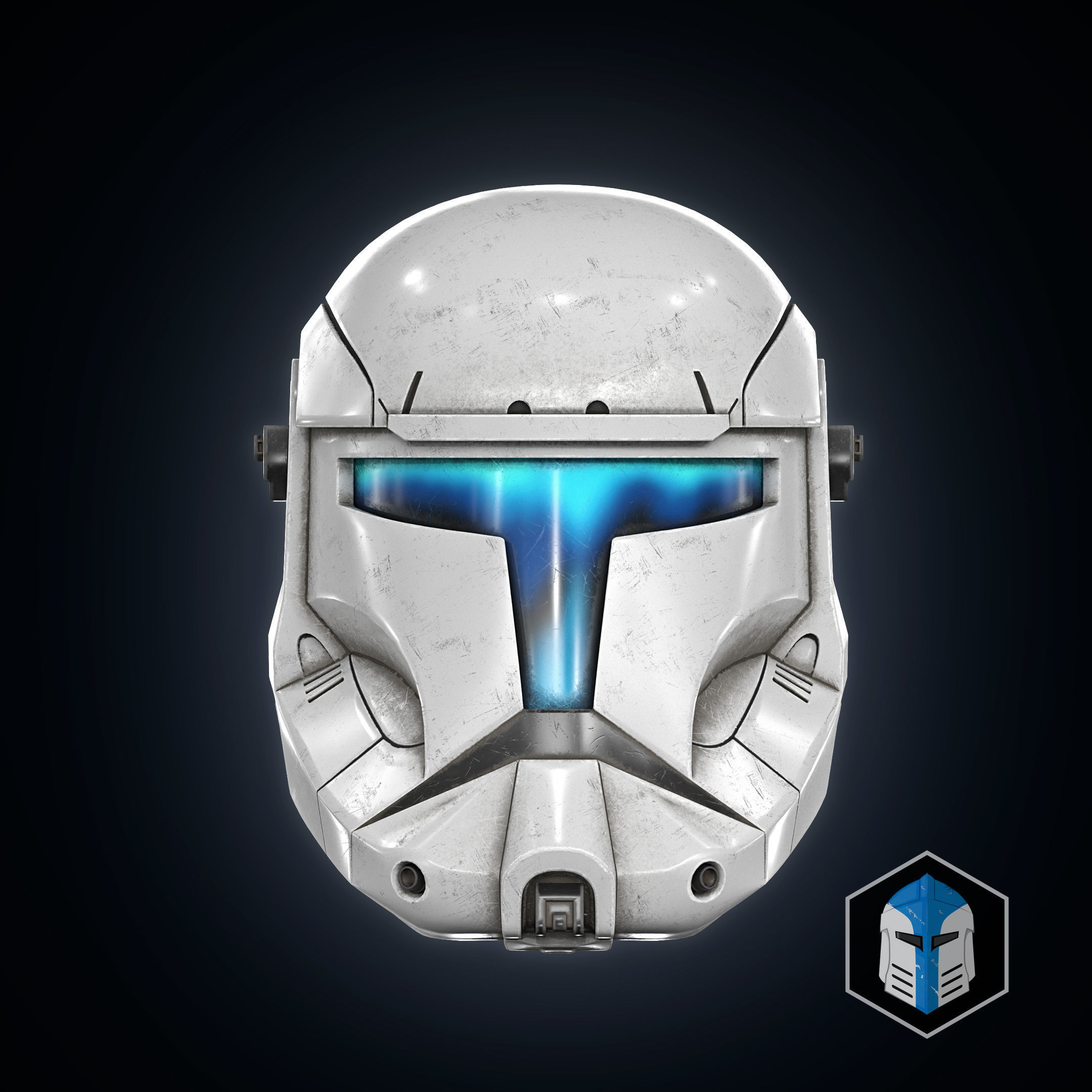 Republic Commando Helmet 3D print model_1
