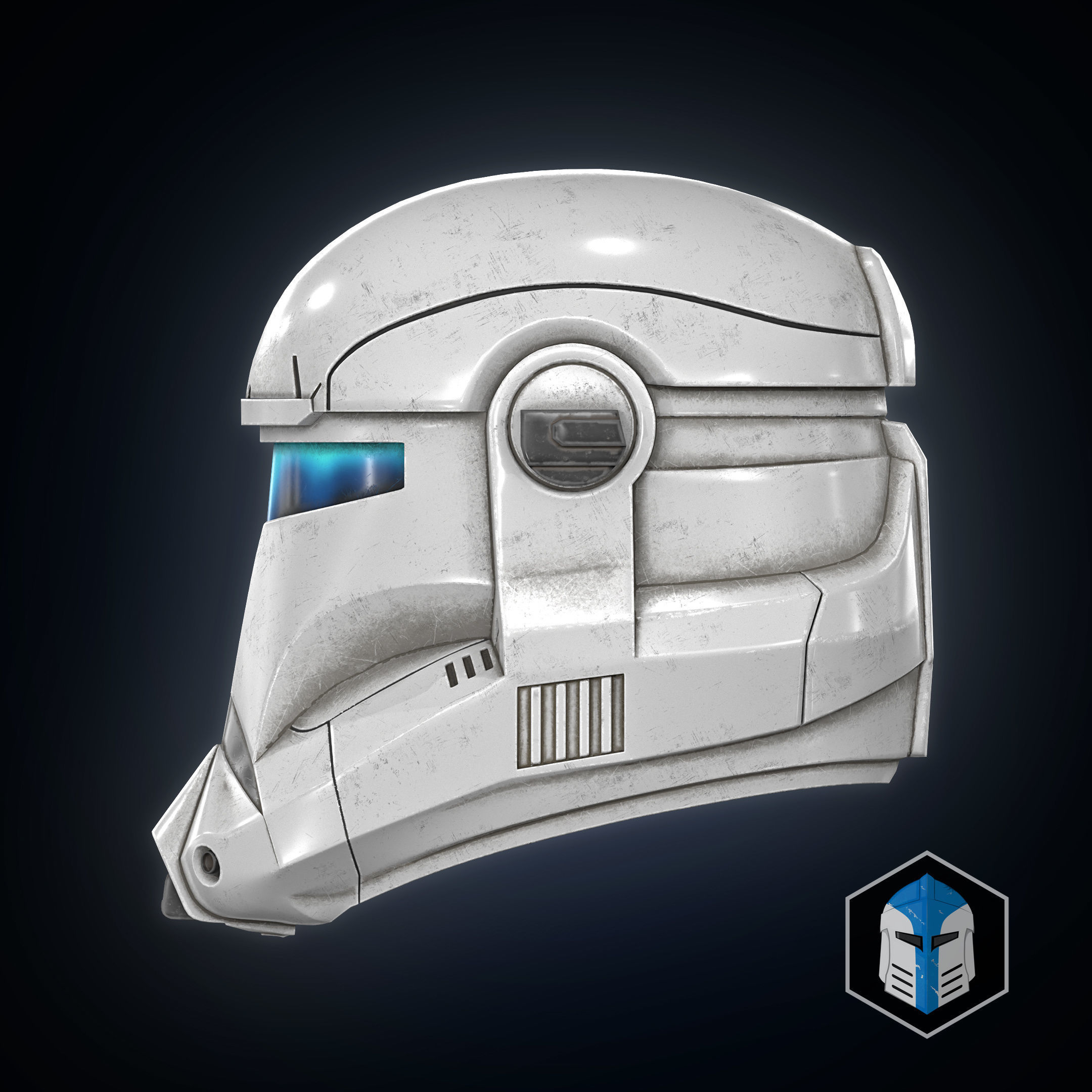 Republic Commando Helmet 3D print model_6