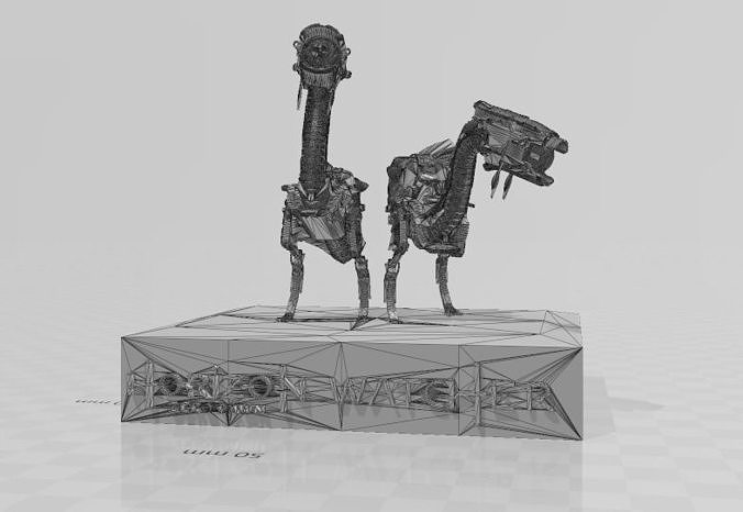 horizon zero dawn 2 watcher 3D print model