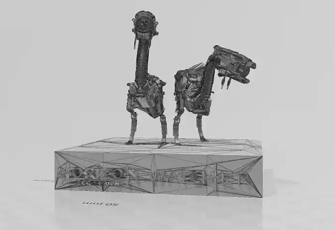 horizon zero dawn 2 watcher 3D print model