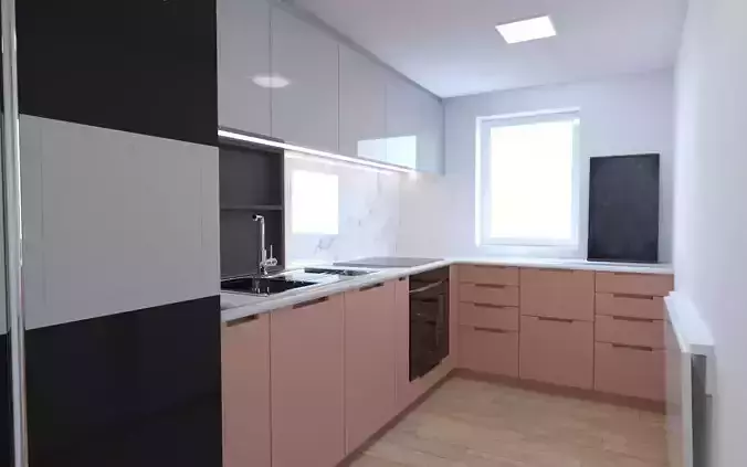 Kitchen LOOP 3D model