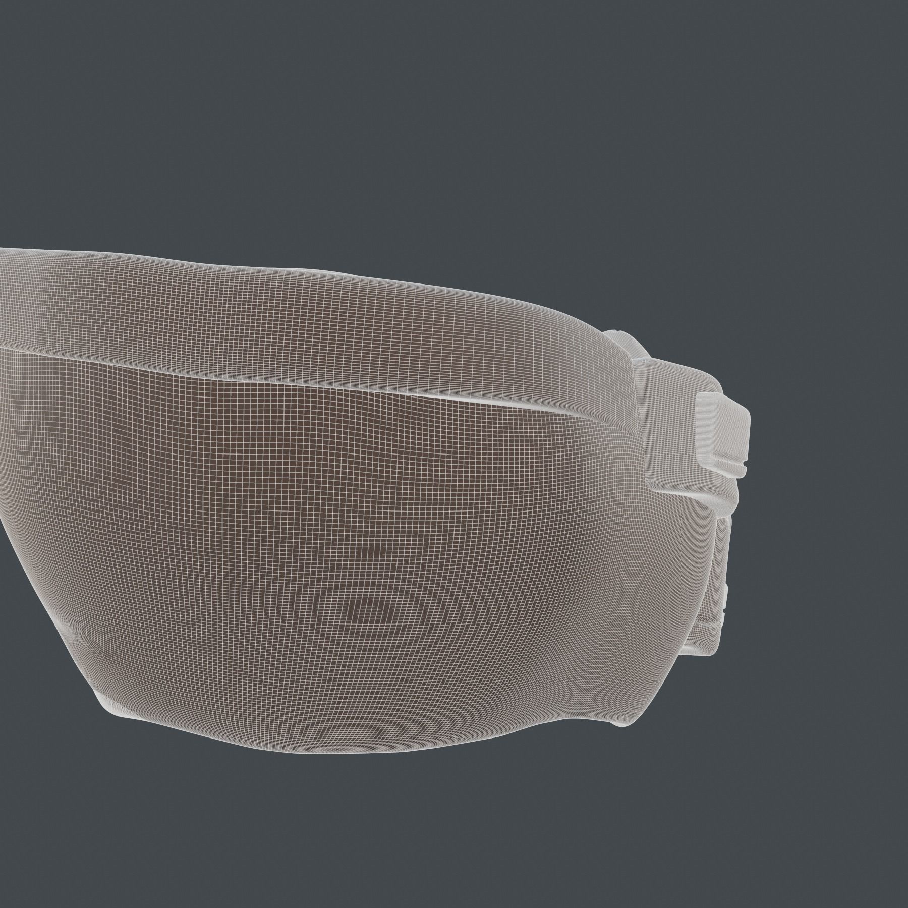 helmet high poly sculpt 3d printable 3D model_6