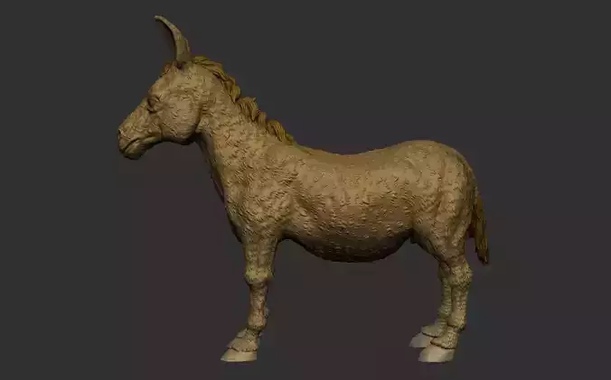 Donkey 3d print 3D print model