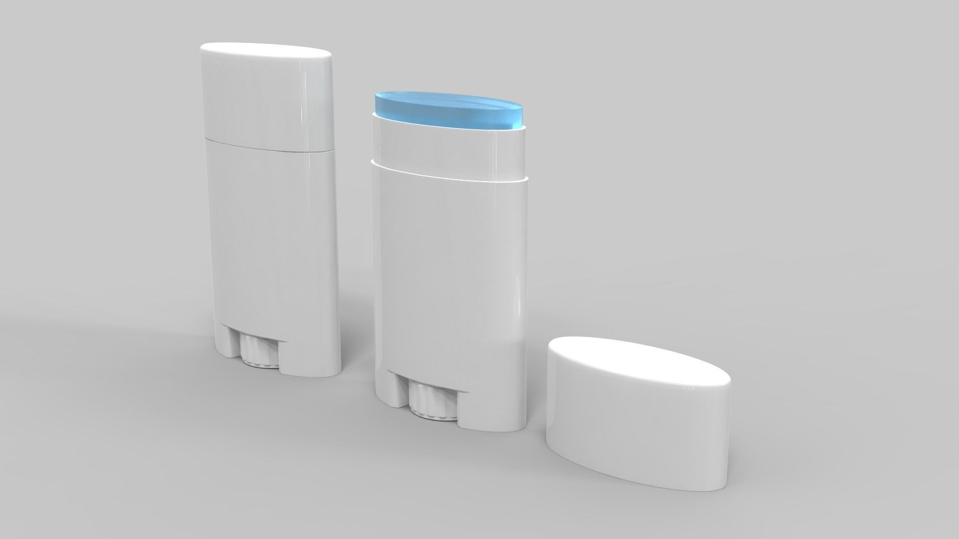 Deodorant Tube 3D model_1