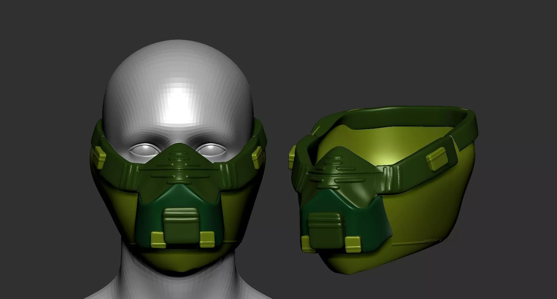 helmet high poly sculpt 3d printable 3D model