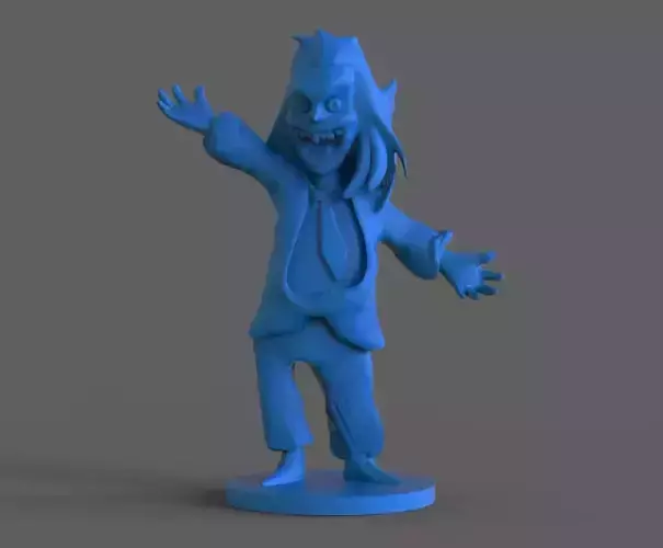 Beetlejuice figurine of clown