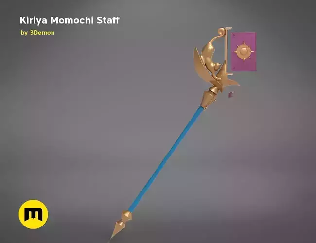 KIRIYA STAFF-Princess Connect 3D PRINT MODEL 3D print model KIRIYA STAFF-Princess Connect 3D PRINT MODEL 3D print model