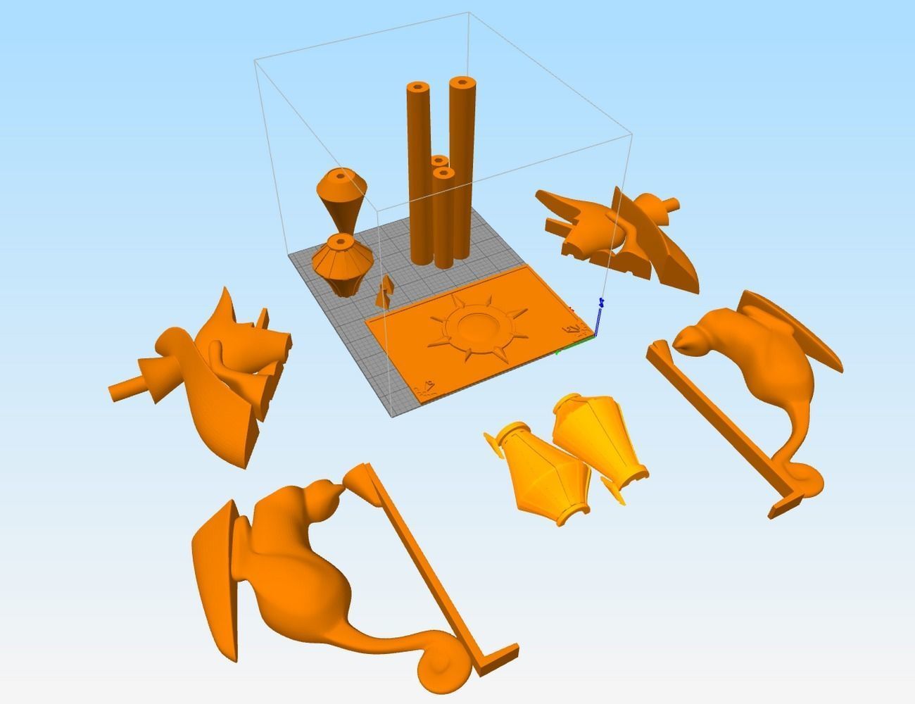 KIRIYA STAFF-Princess Connect 3D PRINT MODEL 3D print model_5