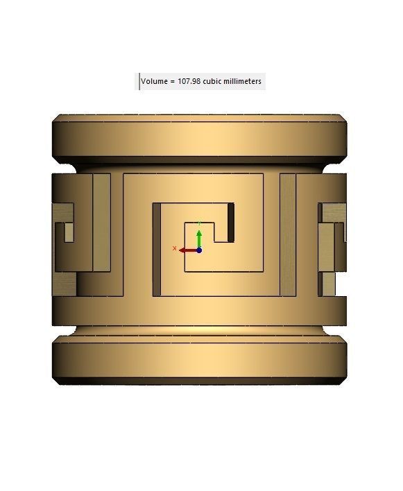 Greek key Tube Beads and Charms  3D print model_13