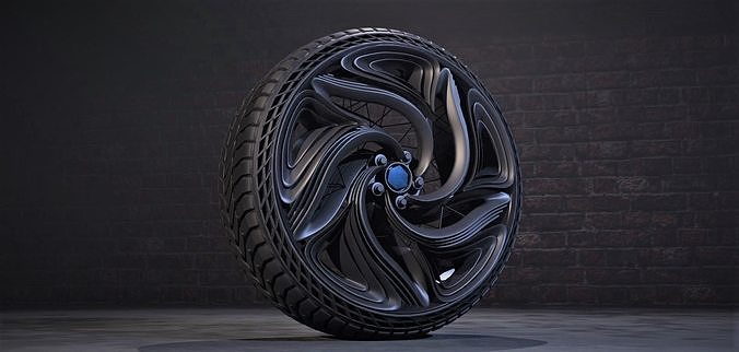 CFuturis wheel 3D model