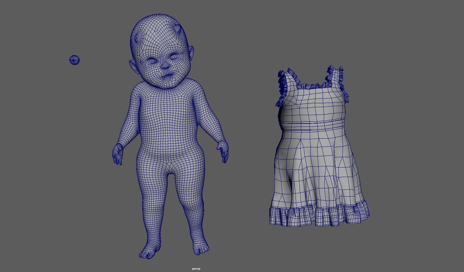 Horror Doll 3D model_3