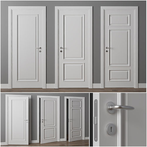Doors Union porte Liberty 3D model