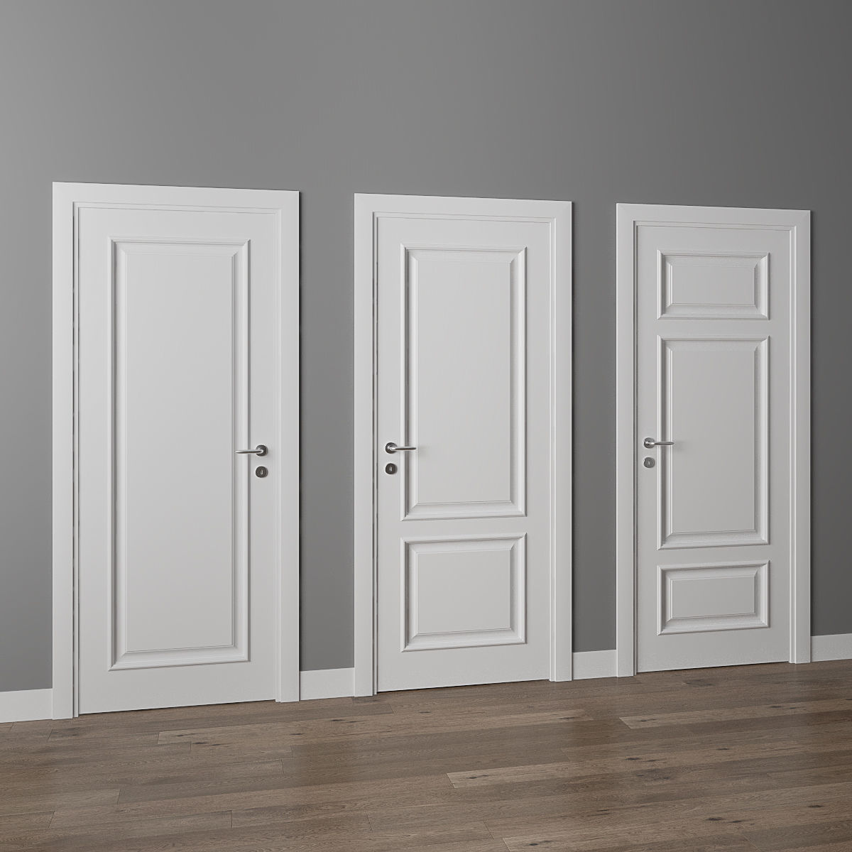 Doors Union porte Liberty 3D model_4