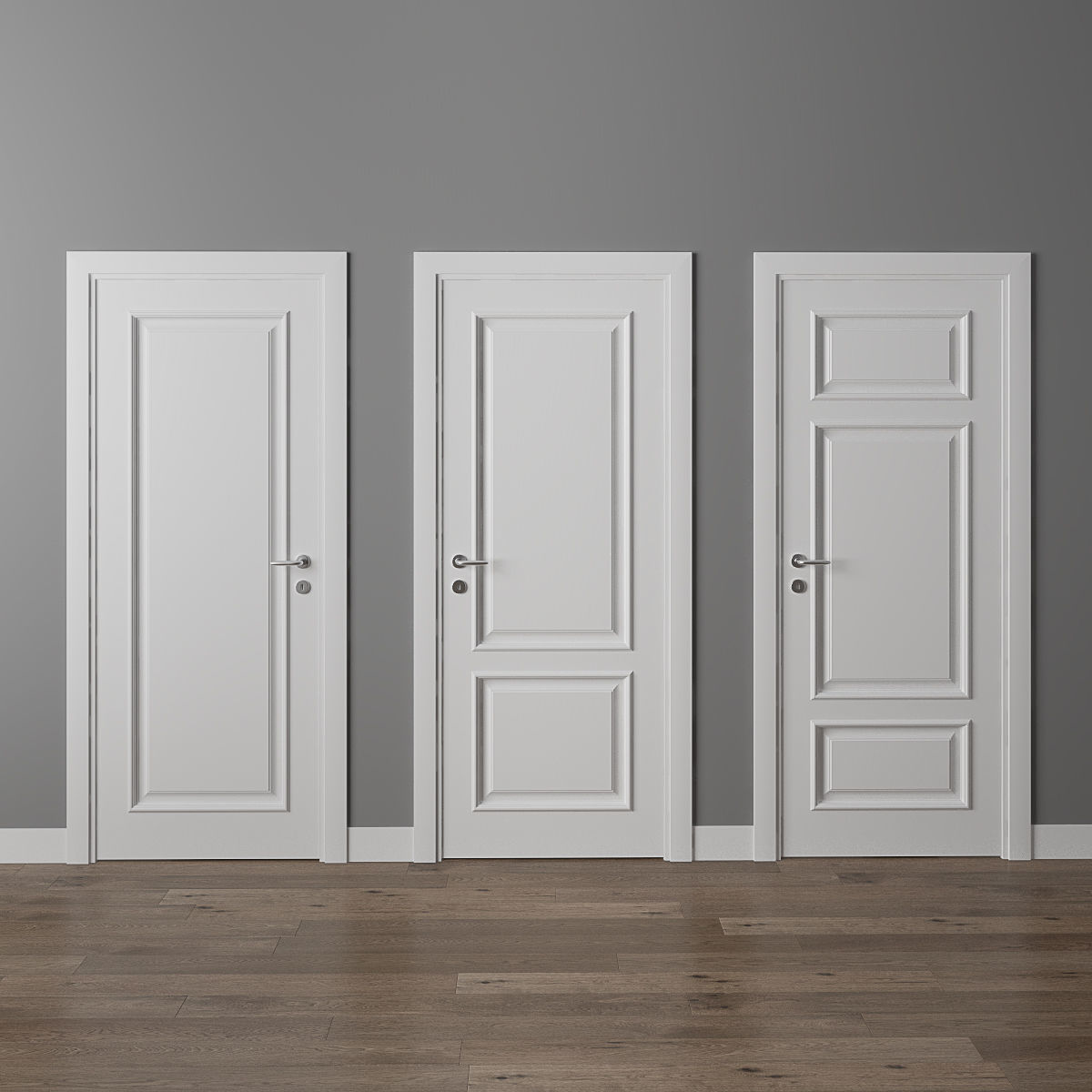 Doors Union porte Liberty 3D model_3