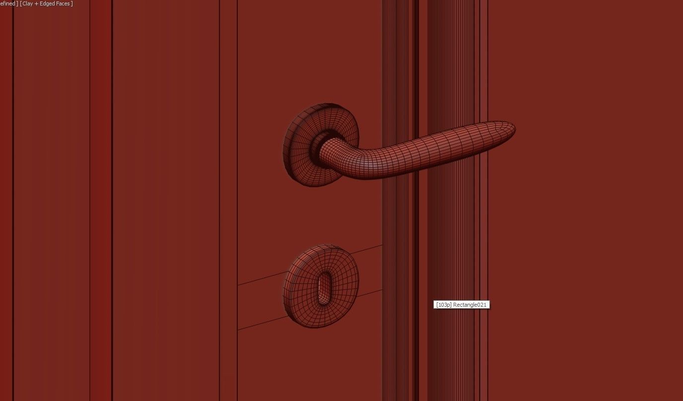 Doors Union porte Liberty 3D model_6